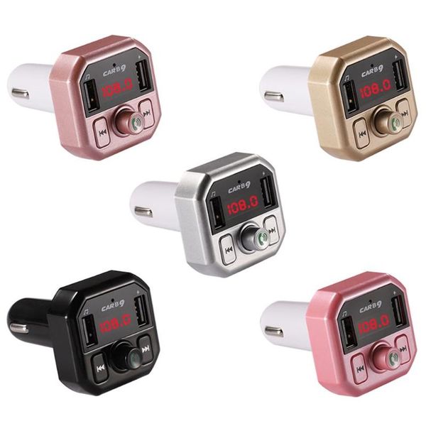 

bluetooth car fm transmitter wireless radio adapter usb charger mp3 player