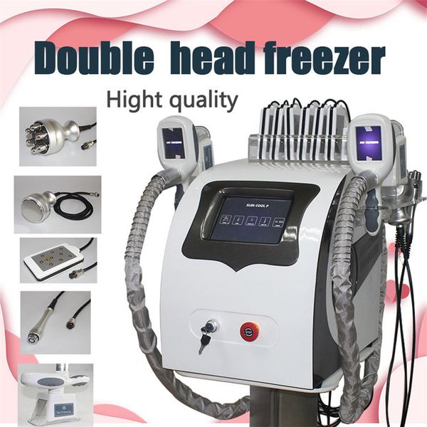 

2019 cryo cryolipolysis machine fat ing slimming ultrasound weight loss slimming machine 2 cryo handles can work together