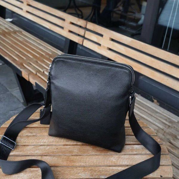 

дизайнерские сумки crossbody сумка из натуральной кожи офисная сумка для мужчин мода мужские сумки кожа черный документ портфель дорожные су