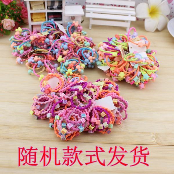 

beige personalized hair ties elastics hair band assorted colors girl bebe kids legami di capelli serpenti sweet07 stpoq