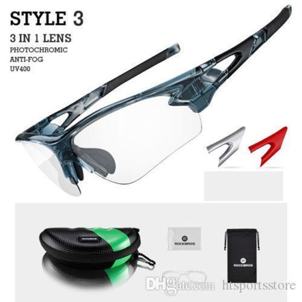 

htsport rockbros pchromic cycling glasses polarized lens sports goggles eyewear