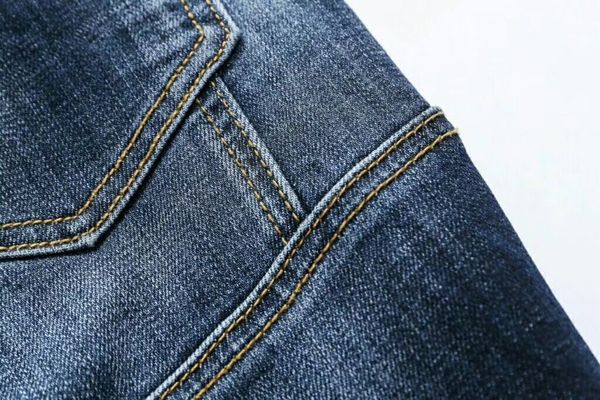 

autumn and winter zipper decoration new trend wash personality patch dsn7 hole small feet low waist jeans dropshipping, Blue