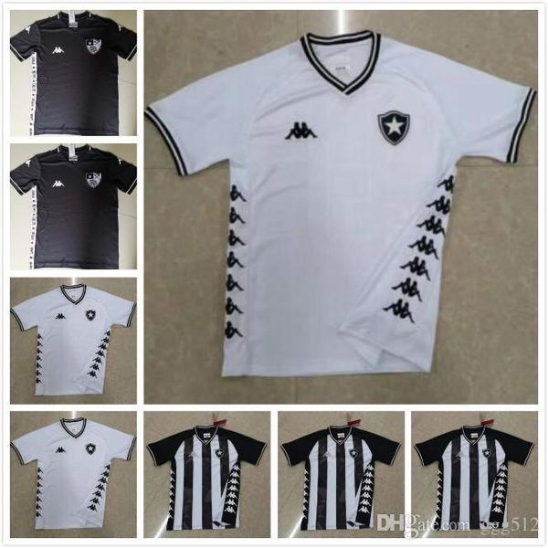 

s-xxl 19 20 botafogo de futebol e regatas football jersey 2019 botafogo brazil first division soccer jersey, Black;yellow
