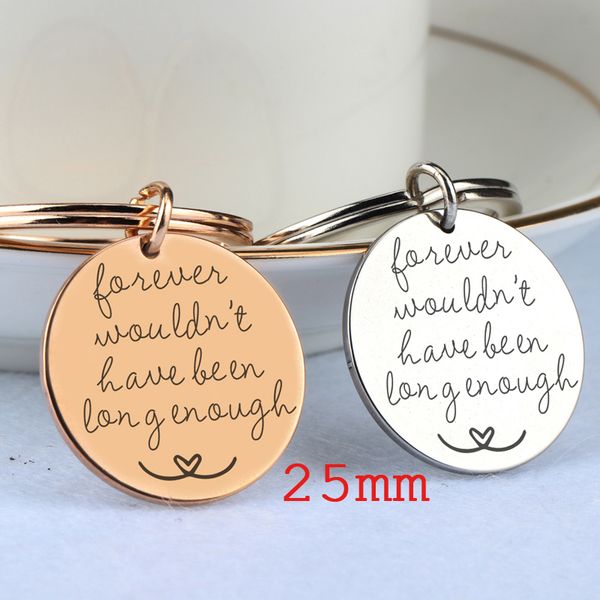 

memorial child loss keychain forever wouldn't have been long enough for pregnancy loss jewelry round accessories, Silver