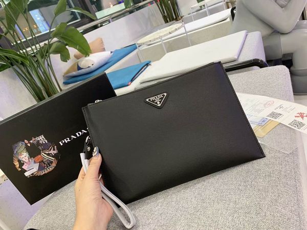 

classic long single zip embossed fashion leather clutch bag prada multi-card pocket change package bags wallet