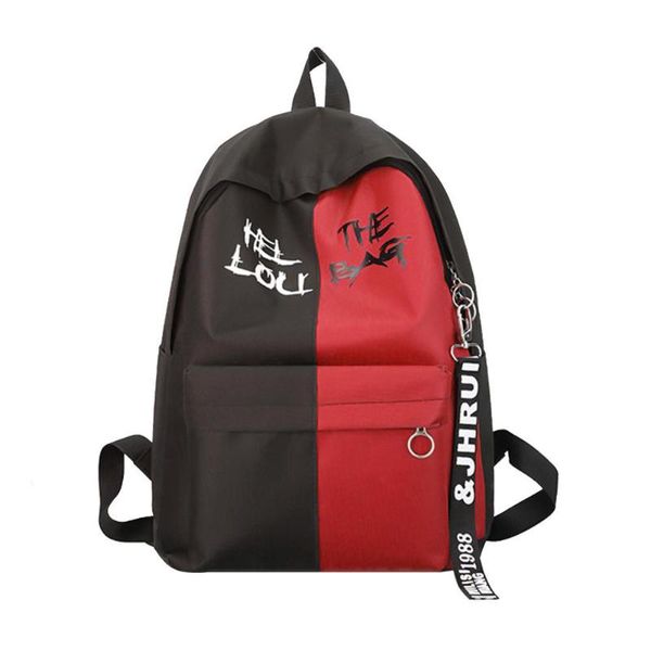 

2019 nylon women backpack korean backpacks for teenage girls boys school shoulder bag bagpack zipper backbag