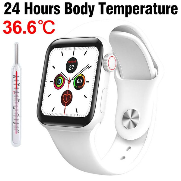 

smart watch men women old man kids monitoring body temperature immunity health wristband call message reminder for iphone xiaomi smart band