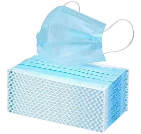 

dhl ship new face icidal household 3 wholesale layers dustprooffacial er masks set dust mask rjld