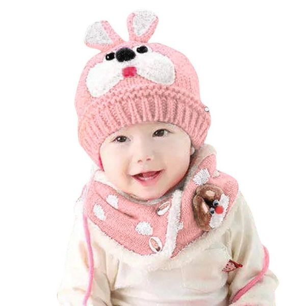 

baby scarf boys girls infant children teeth scarf child hat caps toddler baby hat boy girl knitting kids cap, Yellow