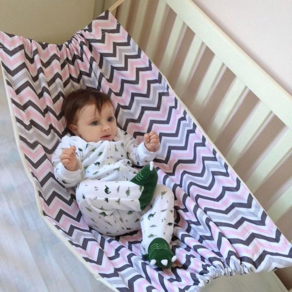 

new baby infant hammock home outdoor detachable portable comfortable bed kit camping cartoon princess hanging sleeping bed