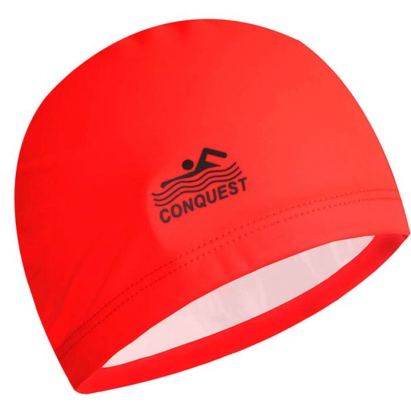 

pu покрытие swim cap для мужчин и женщин профессия шапочка для плавания водонепроницаемый не сжимайте глава earmuff удобный бассейн
