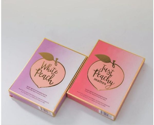 

new brand makeup just peachy white peach velvet matte eyeshadow palette 12 colors eye shadow peaches makeup dhl shipping