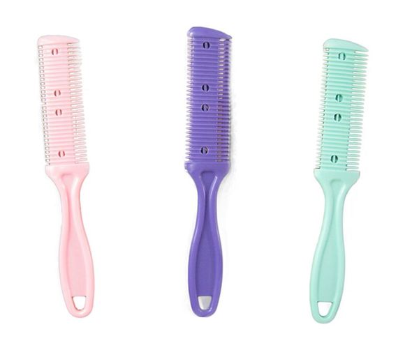 Hair Razor Comb Handle Hair Razor Cutting Thinning Comb Home Diy