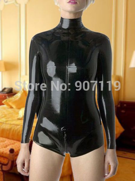 

latex/rubber/fetish/catsuit/costume/masquerade/sexy/party/black-latex-matrix-leotard-bodysuit