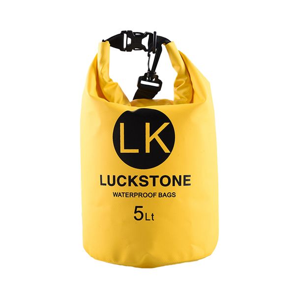 

new 5l pvc waterproof dry bag for kayaking canoeing rafting swimming