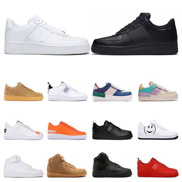 

new mens fashion sneakers mystic navy utility black white triple volt red olive flax women casual skateboard shoes platform size 36-45
