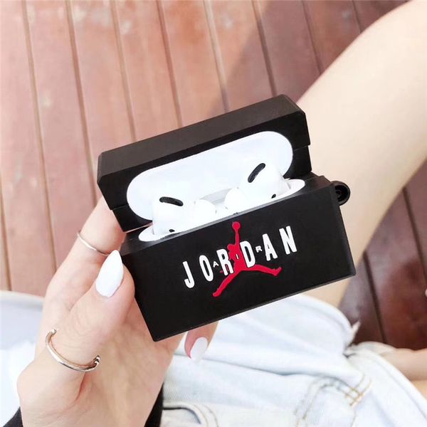 

for airpods pro 3d black box airpods pro shell protective earphone for airpods 3 cover with anti lost hook clasp keychain