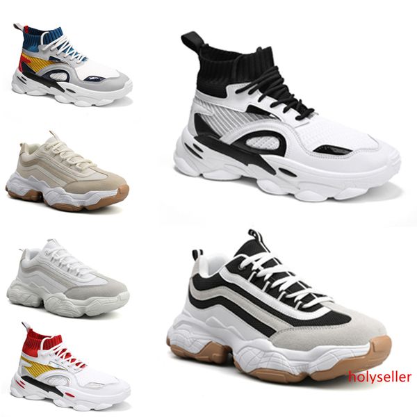 

non-brand men running shoes fashion sock shoes platform dad chaussures mens trainers walking athletic sport sneakers vintage 40-44 item 19