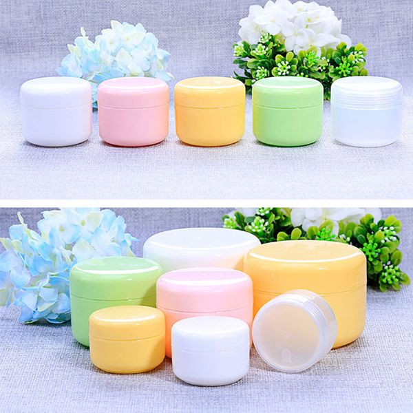 

20/30 / 100г pp пустой круглый контейнеры емкости косметика box лица крем чехол для хранения ящики для хранения pill коробки банка dropshipp