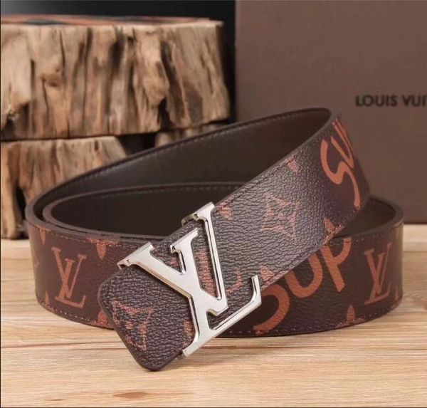 

men and women's design of large buckle belt, men and women.s fashion belt wholesale delivery, Black;brown