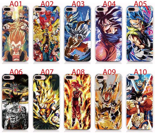 

for iphone 11 pro max x xs xr xs max 5 5s 6 6s 7 8 plus case soft tpu print pattern dragon ball z phone cases