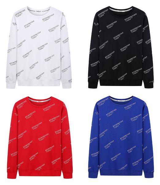 

autumn designer mens sweaters with letter print hoodies fashion pullover sweatshirts for men clothing cotton blend size m-3xl 4 colors