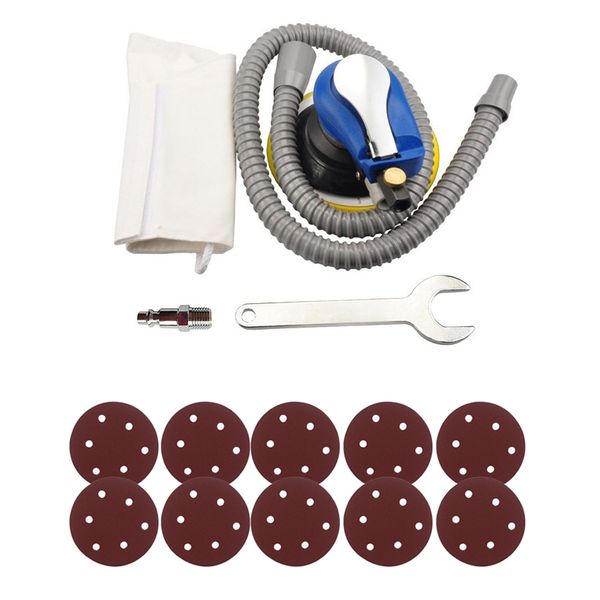 

promotion--6 inch pneumatic air sander polisher air sander orbit orbital double action compressed grinder