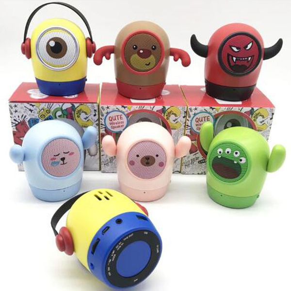 

портативный мини bluetooth динамик мини беспроводной динамик crack led tf usb беспроводной динамик сабвуфера mp3 стерео аудио музыкальный пр