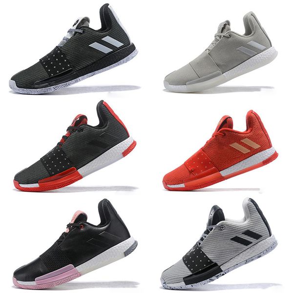 

2019 Newest james harden 3 vol.3 Men's Outdoor Shoes High Quality Outdoor Shoes size 40-46