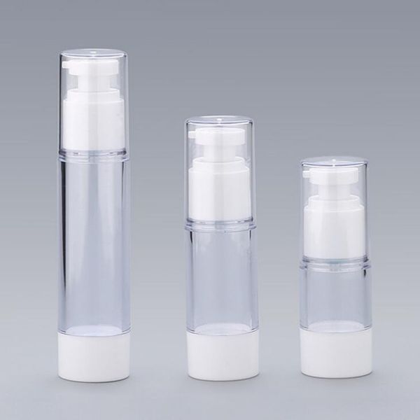 

15/30/50/ml vacuum empty perfume bottles lotion spray airless pump bottle cosmetic travel makeup bottles lx1362