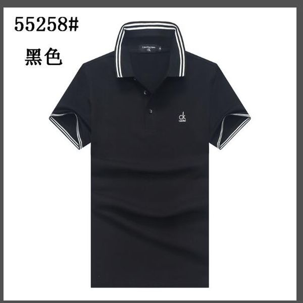 

горячая распродажа! 2020 новый мужской с короткими рукавами отворотом шеи футболка лето дышащая кнопка пуловер футболка мужская лоскутная то, White;black