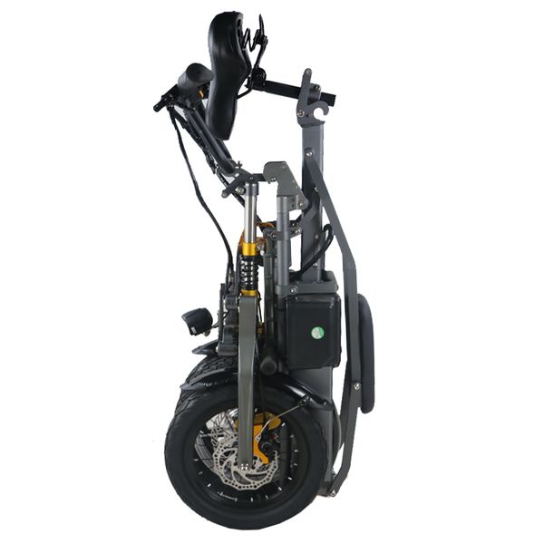 

jx003 fashionable lightweight 14 inch folding mobility scooter, Silver;blue