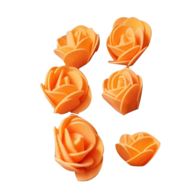 

500pcs/lot these flowers are used to decorate flores man-made decorative roses head rose bear wedding house artificial flower or