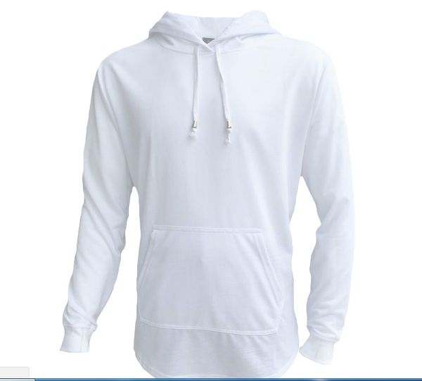 

2019 designer style men hoodies with zipper harajuku solid mens hoodies and sweatshirts hip hop clothing streetwear sweatshirt wholesale, Black