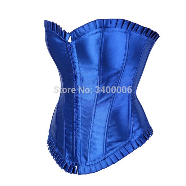 

caudatus bustiers & corsets vintage style lycra women's overbust corset plus size lingerie shapewear burlesque korse, Black;white