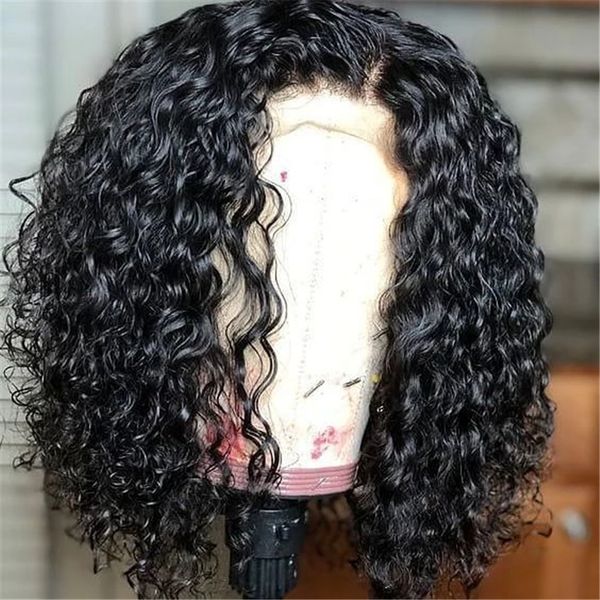 

virgin kinky завитые парик шнурка горячие продажи 360 полный шнурок человеческих волос парики pre сорванные с ребенком волоски 10а перуански, Black;brown