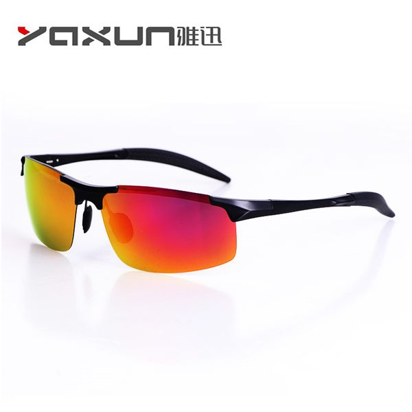 

yaxun high definition polarized 2019 new sunglasses beach super light uv 400 protection, White;black