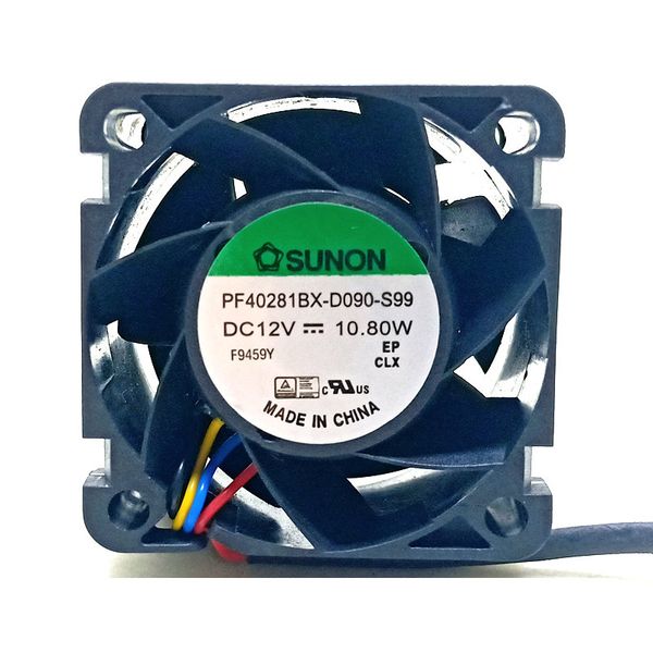 

оригинальный pf40281bx-d090-s99 dc12v 10.8w 40x40x28mm 4см 4lines pwm вентилятор охлаждения компьютера