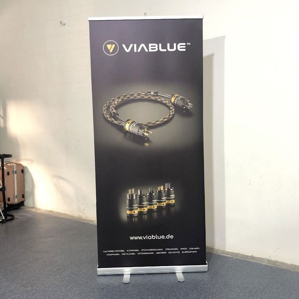 

advertising outdoor roll up display standee