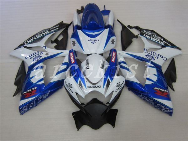 

4gifts new fairing kits for suzuki gsxr 600 750 k6 06 07 gsxr-600 gsxr750 gsxr600 gsxr-750 2006 2007 blue corona