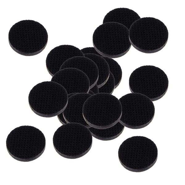 

50 pieces 23mm silicone anti skid round pads pack furniture leg floor protector