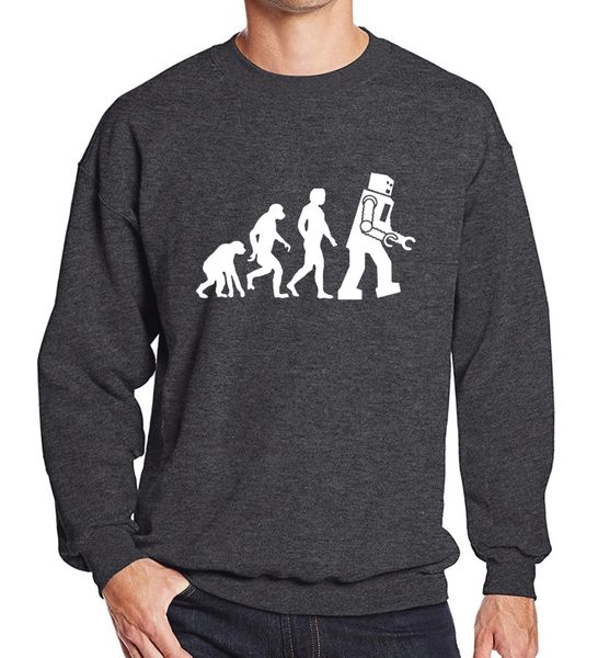 

the big bang theory hoodie men evolution funny sweatshirt slim fit sweatshirts winter autumn fleece warm graphics design hoody, Black