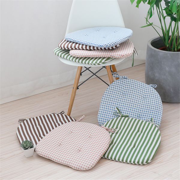 Massage Cushion Seat Stripe Sofa Pads Chair Rectangular Decorative