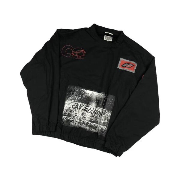 

mens конструктора толстовки cav 18aw c.e покупать право ce стенд воротник пуловер куртка спортивный костюм женский high street fashion brand, Black