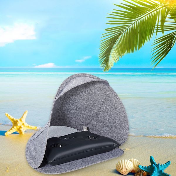 

new foldable sunsade sun protection personal portable tent sun shade mini beach umbrella parasol uv protection shelte