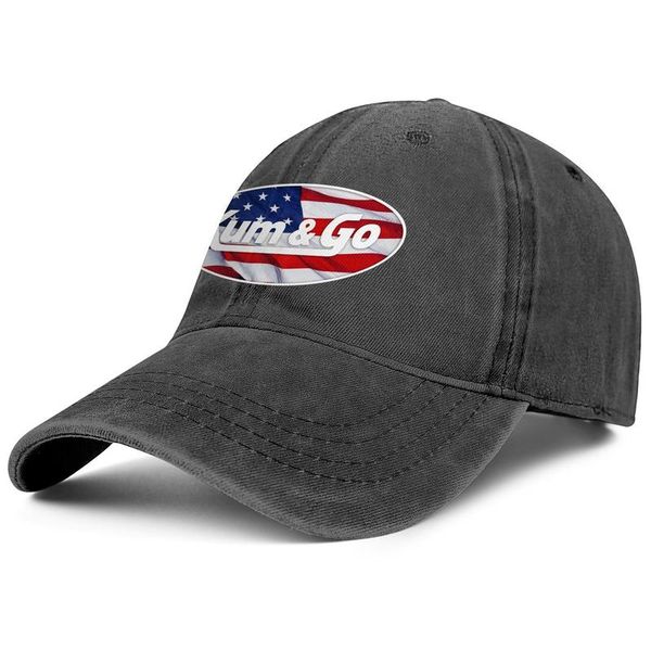 

kum & go business american flag denim baseball cap fitted sports team classic hats building car kum and go we all out, Blue;gray