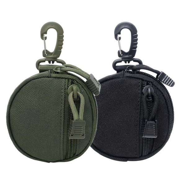 

2pcs mini molle gadget pouch earphone bag money wallets purse