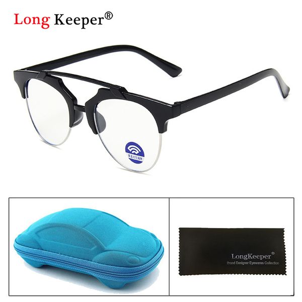 

anti blue light optical glasses frame kids 2020 new eye protection computer glasses for boys girls eyeglasses spectacle frame, White;black