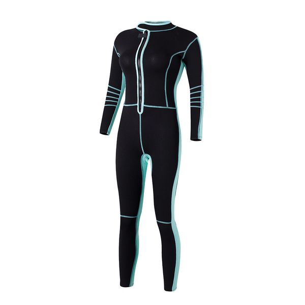 

3mm neoprene one piece rash guard full body cover protection long sleeves sport dive suit for swimming/scuba diving/snorkeling/surfing