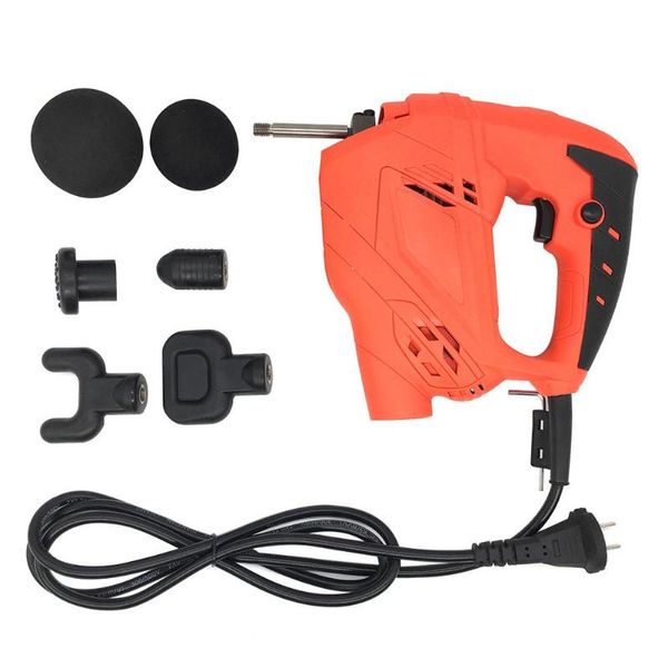 

pain relief training exercising body relaxation slimming muscle massager gun 6 speed control matches 6 massage heads